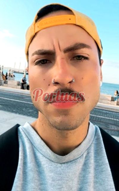 Diego, homem que faz massagens eróticas em Lisboa
